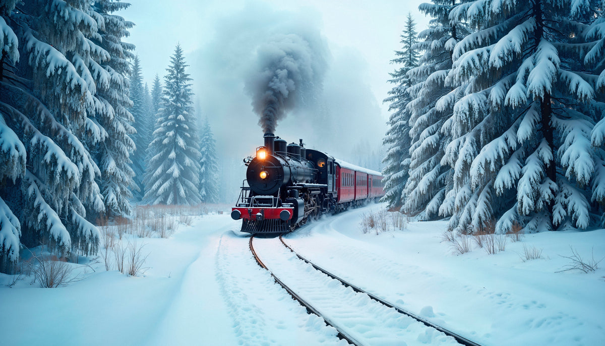 Pokój dziecięcy w stylu „Ekspres Polarny” – czy to magia świąt?