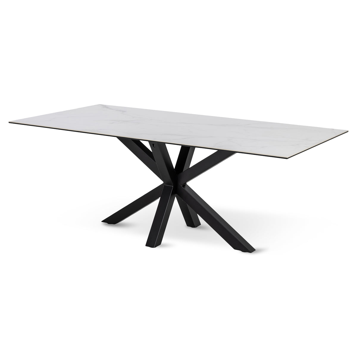 Oryss Dining Table 200x76 cm, Modern Style – angled view | Pillovely