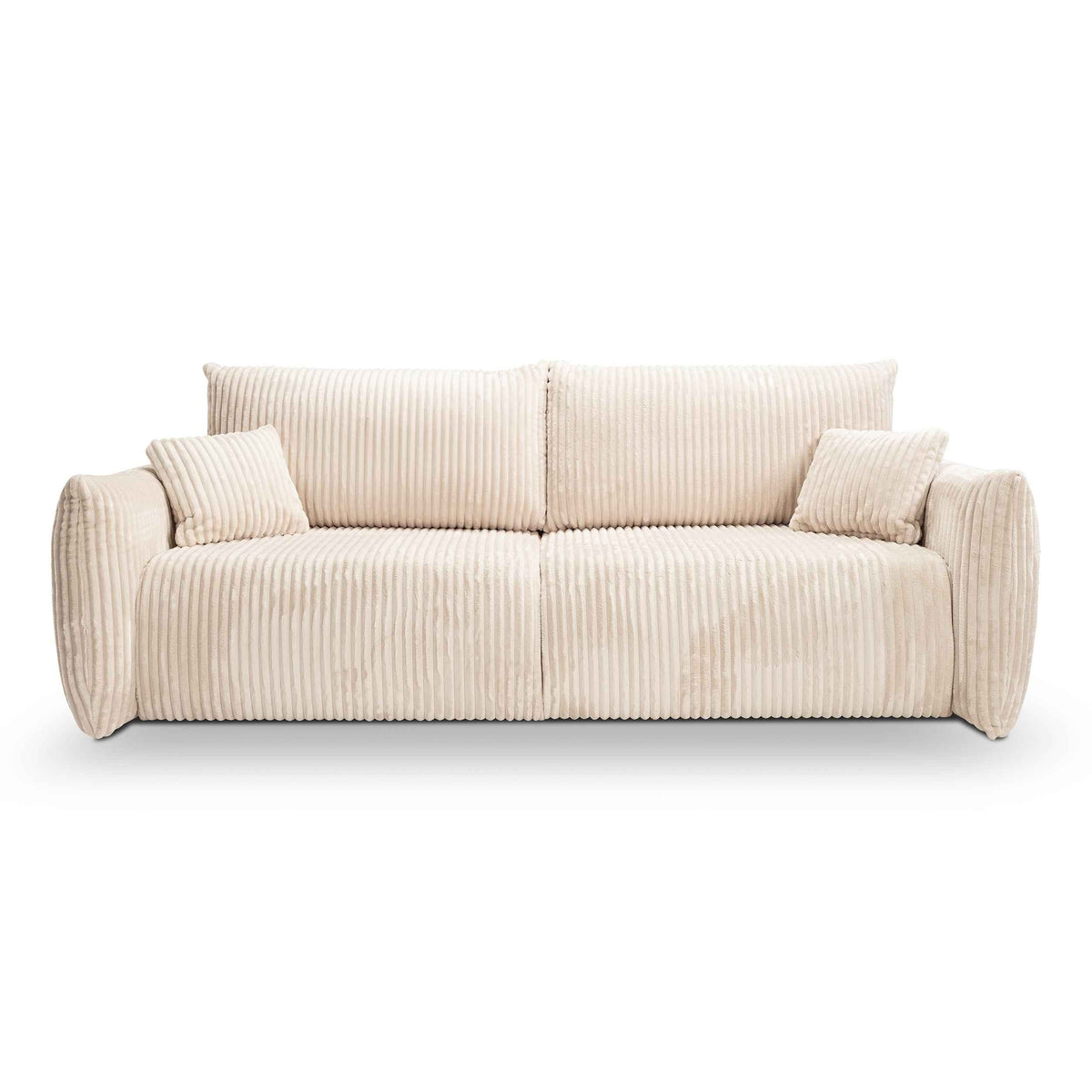 Alloro 3 Seater Sofa Bed 145x200 with Storage, Modern Style – front view