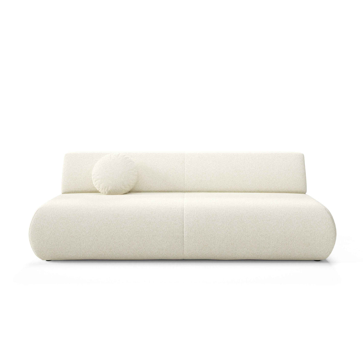 Puentro Sofa Bed 140x200 with Storage, Modern Style – front view
