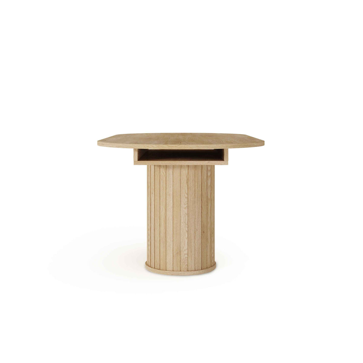 Llovia Extendable Dining Table 180–220x76 cm, Modern Style – side view