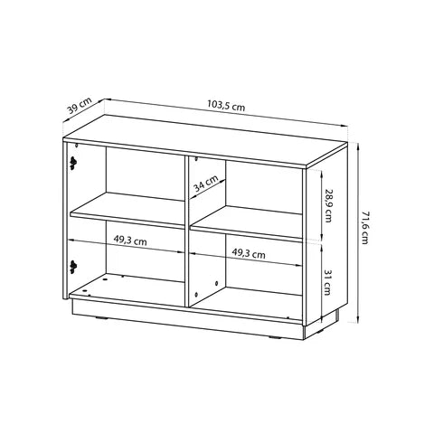 Westa Sideboard 104x72, Modern Style – photo 12