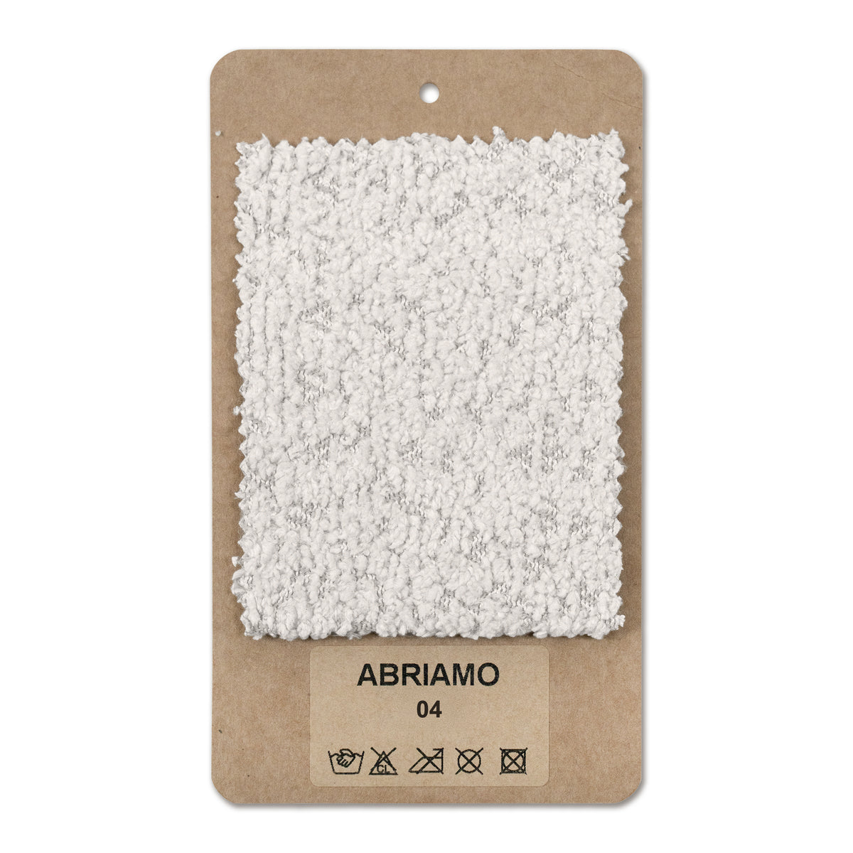 Fabric sample Abriamo Morning White (ABRIAMO 04)