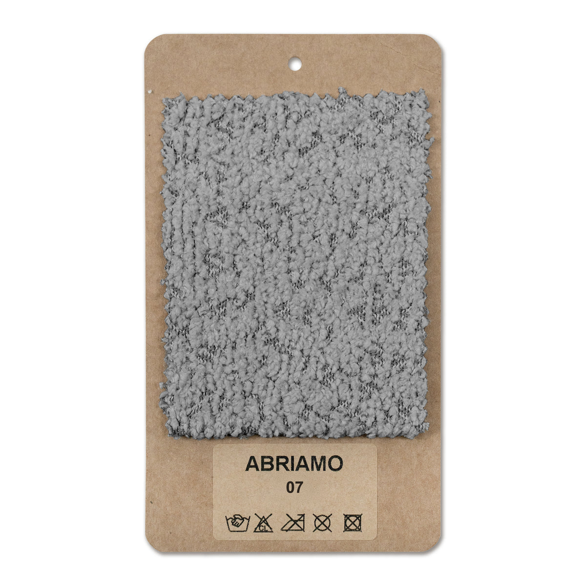 Fabric sample Abriamo Lunar Graphite (ABRIAMO 07)