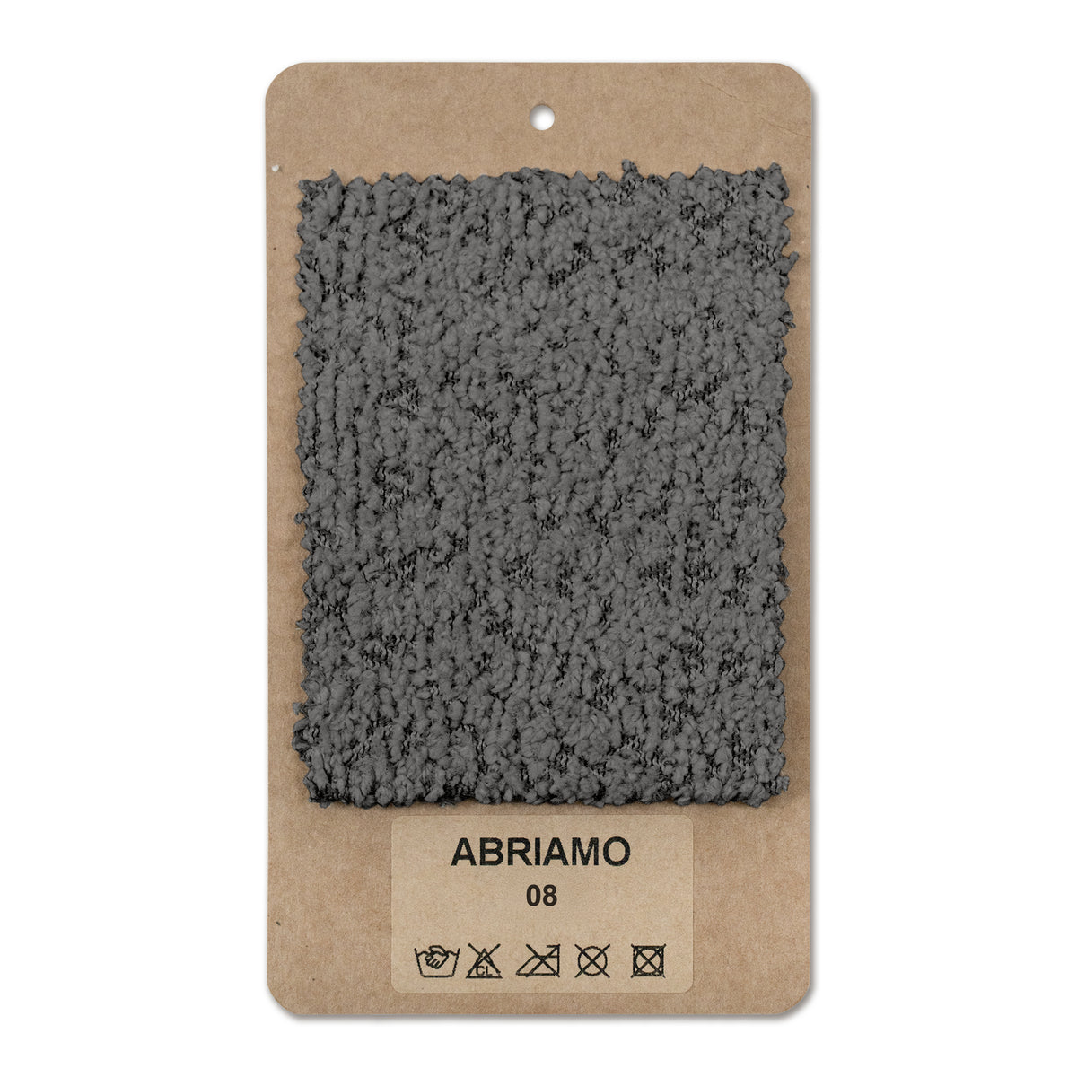 Fabric sample Abriamo Noble Coal (ABRIAMO 08)