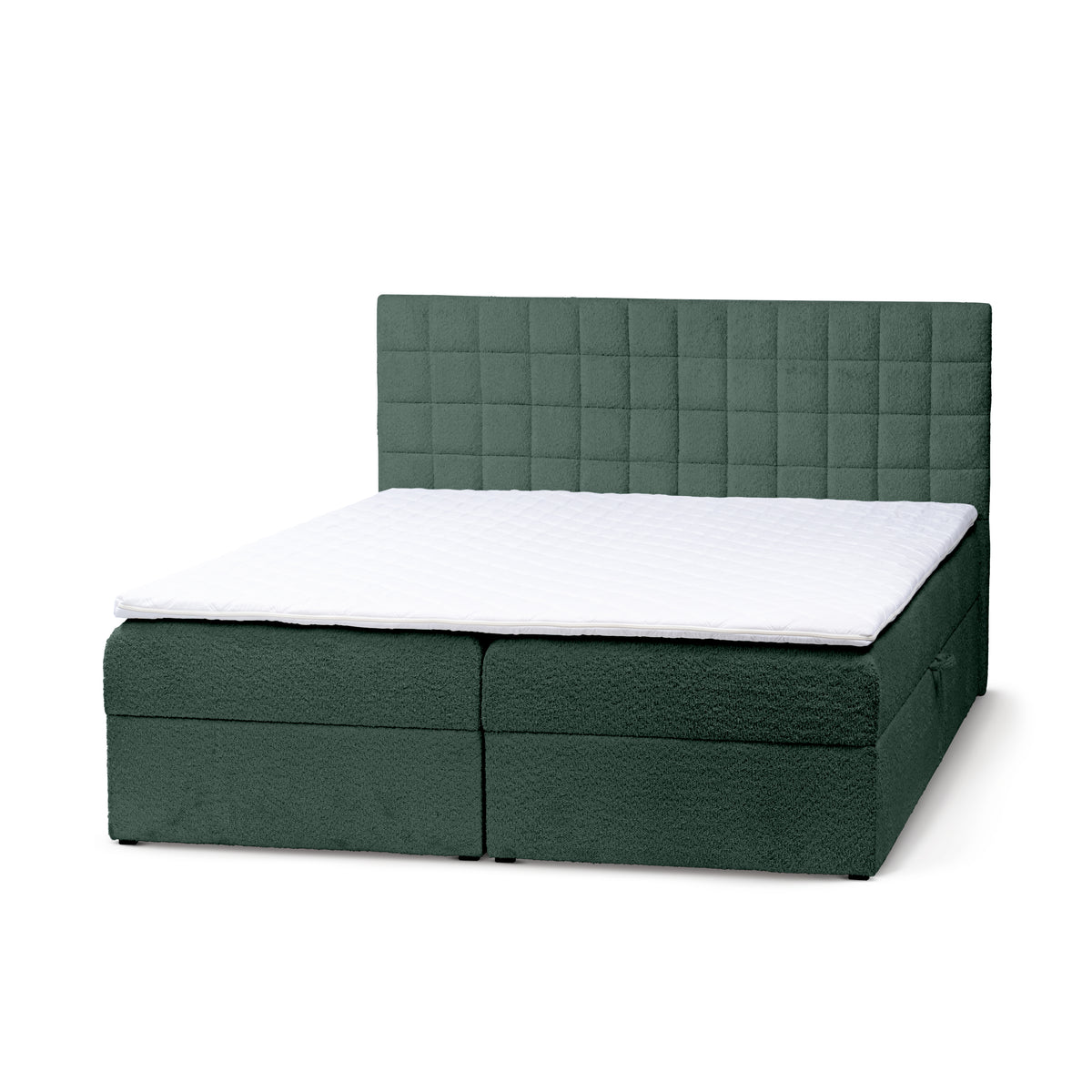 Laky Continental Divan Bed with Topper and Storage, Modern Style – Forest Depth (ABRIAMO 09), 200