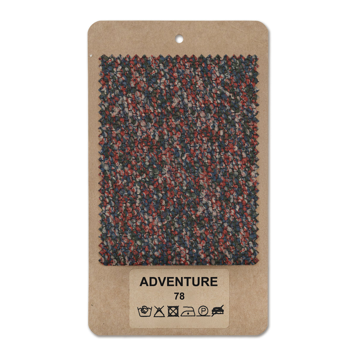 Fabric sample ADVENTURE Rusty Ebony (ADVENTURE 78)