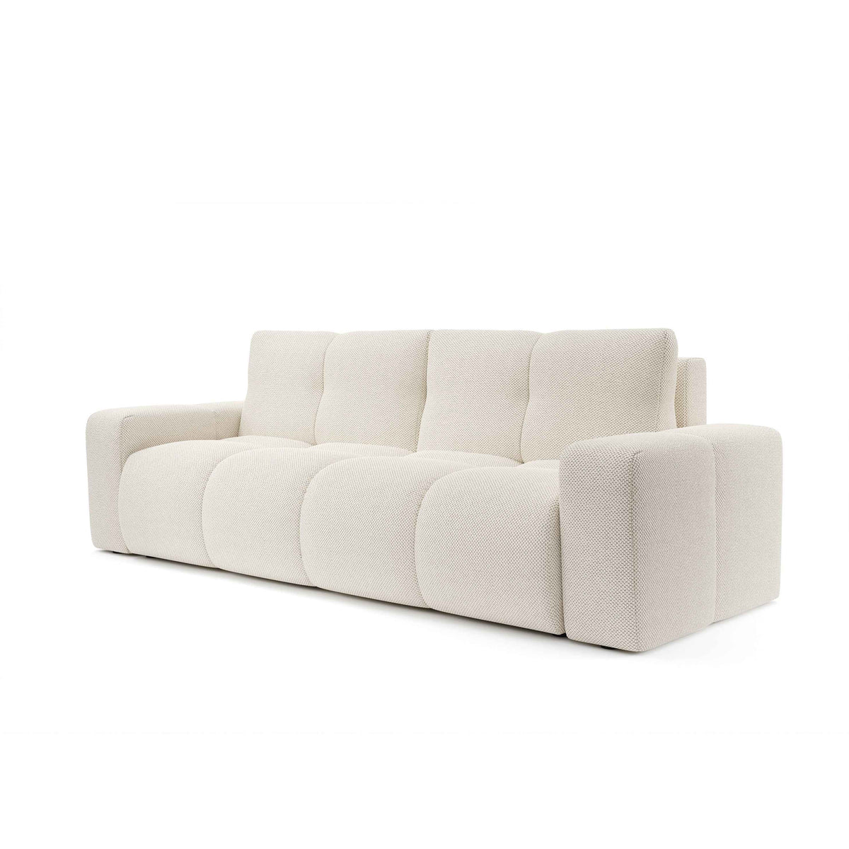 Soso 3 Seater Sofa Bed 149x200 with Storage, Modern Style – Sandy Petals (CURIO 09)