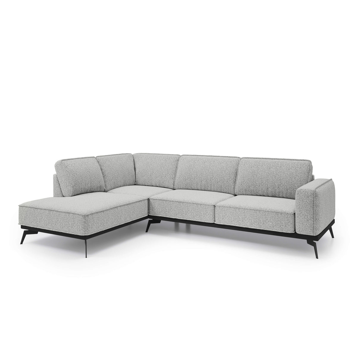Rosalia Premium Corner Sofa 293 cm, Modern Style – angled view, right-hand version | Pillovely