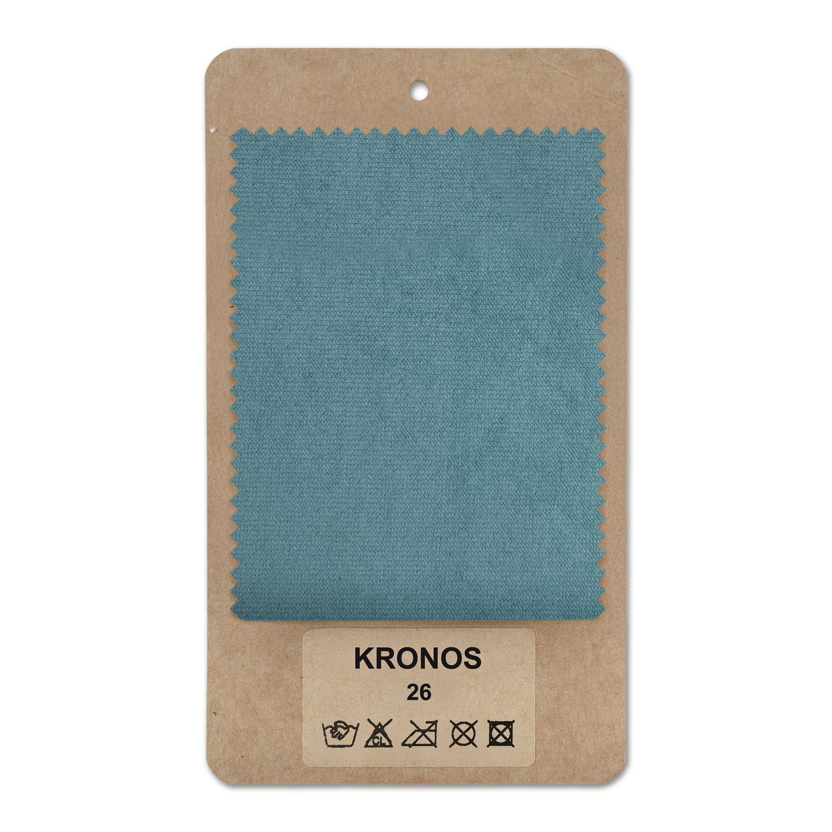 Fabric sample KRONOS Smoky Green (KRONOS 26)