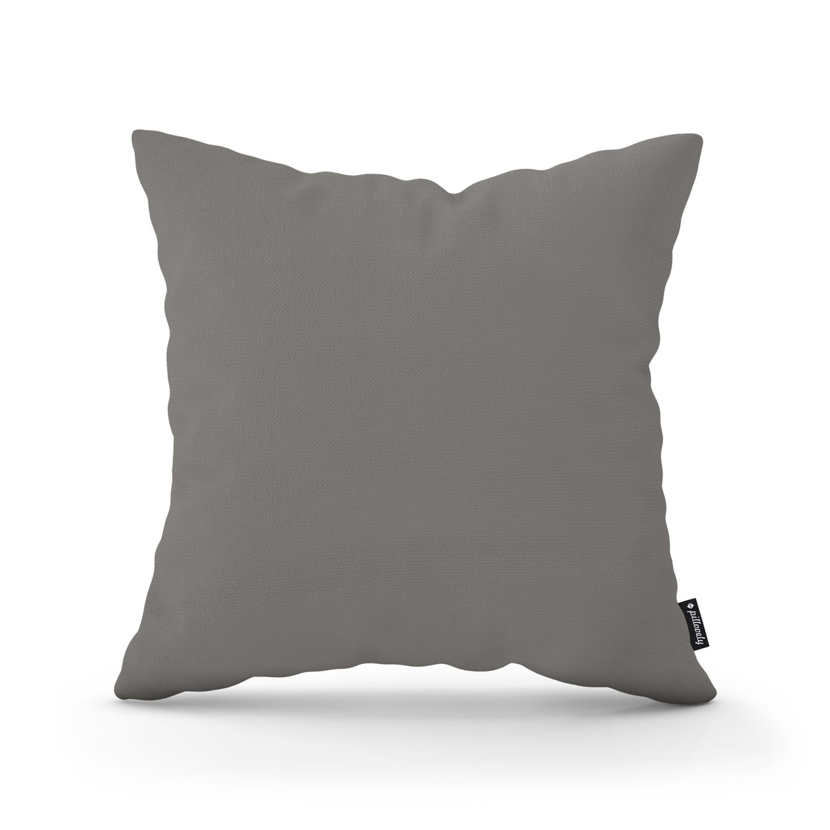 Smooth Decorative Cushion 45x45 cm, Minimalist Style – Misty Taupe (KRONOS 15)