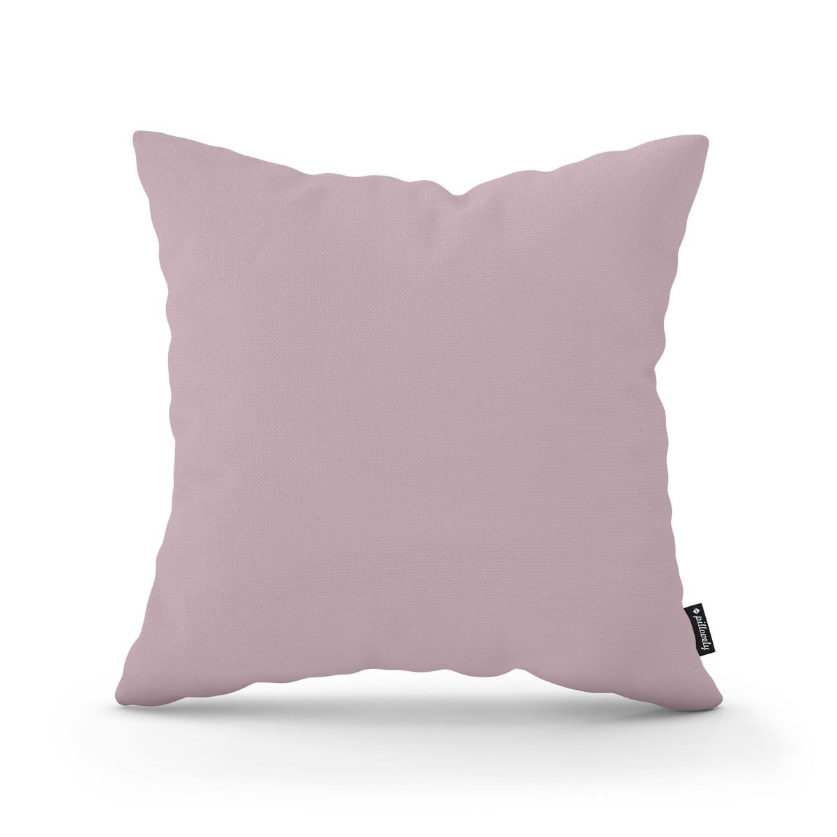 Smooth Decorative Cushion 45x45 cm, Minimalist Style – Rosy Mist (KRONOS 27)