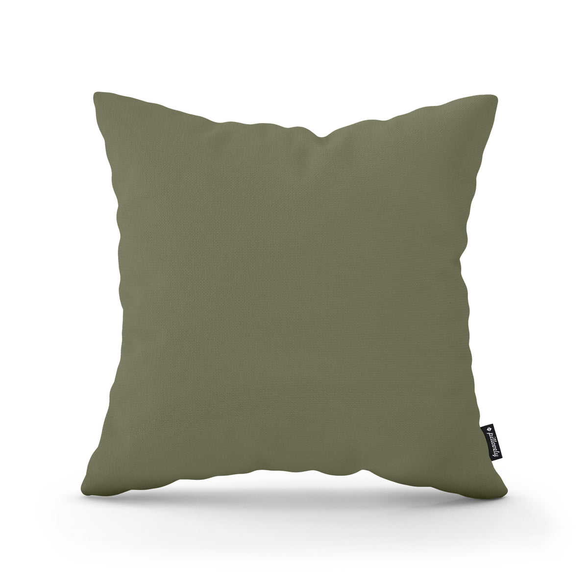 Smooth Decorative Cushion 45x45 cm, Minimalist Style – Eucalyptus Matte (KRONOS 46)