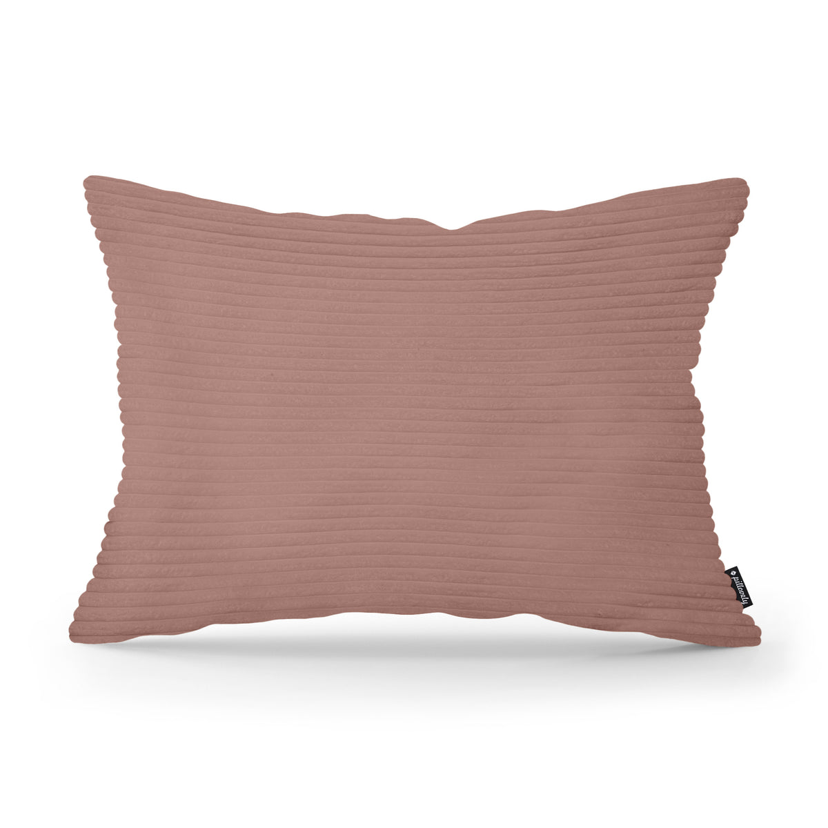 Poduszka dekoracyjna 40×55 cm w stylu vintage | Szeroki Sztruks Ceglane Ciepło (POSO 29)