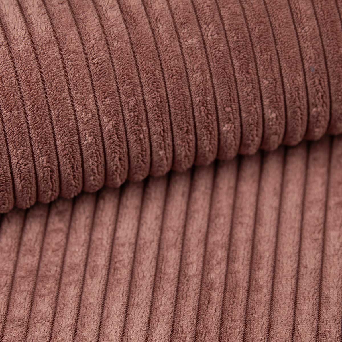 Fabric sample Corduroy Brick Warmth (POSO 29)