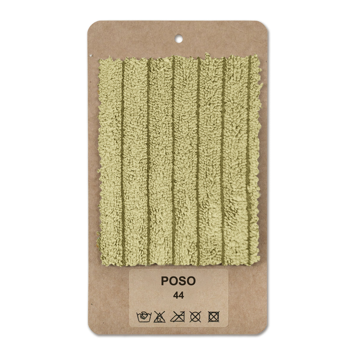 Fabric sample Corduroy Olive (POSO 44)