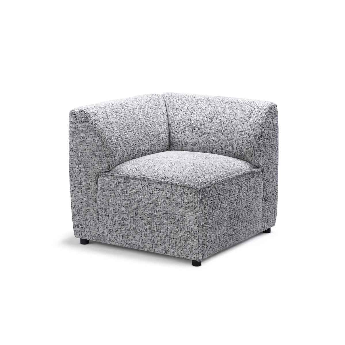 BRICK Modular Sofa Module M Right – Gray Matte (BELLA 65)