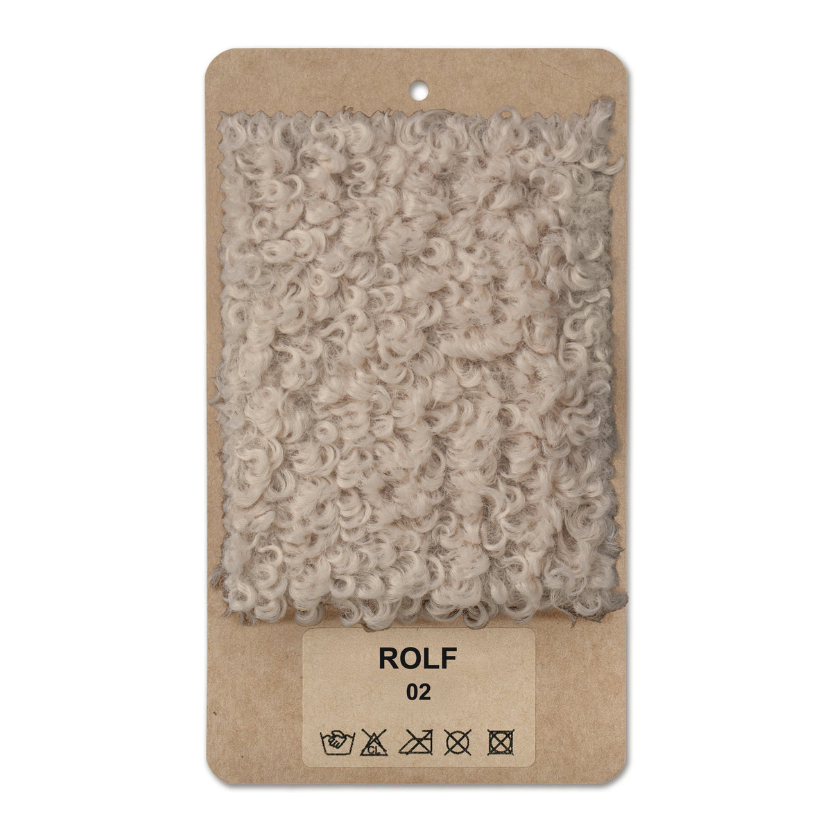 Fabric sample Rolf Caramel Sand (ROLF 02)