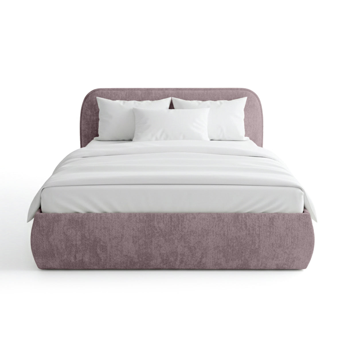 Eterial Upholstered Ottoman Bed with Storage, Soft Modern Style – photo 31