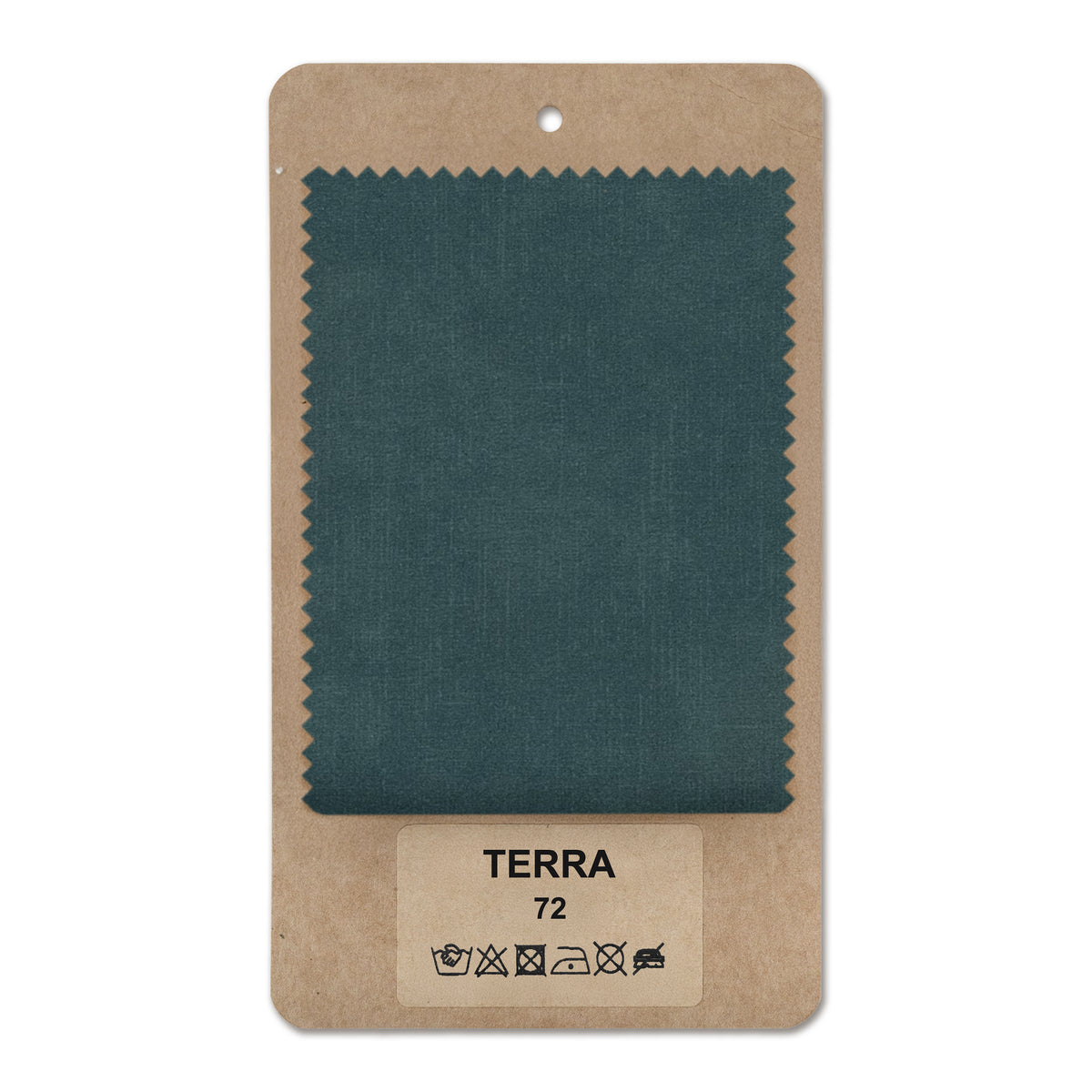Fabric sample TERRA Petrol Whisper (TERRA 72)