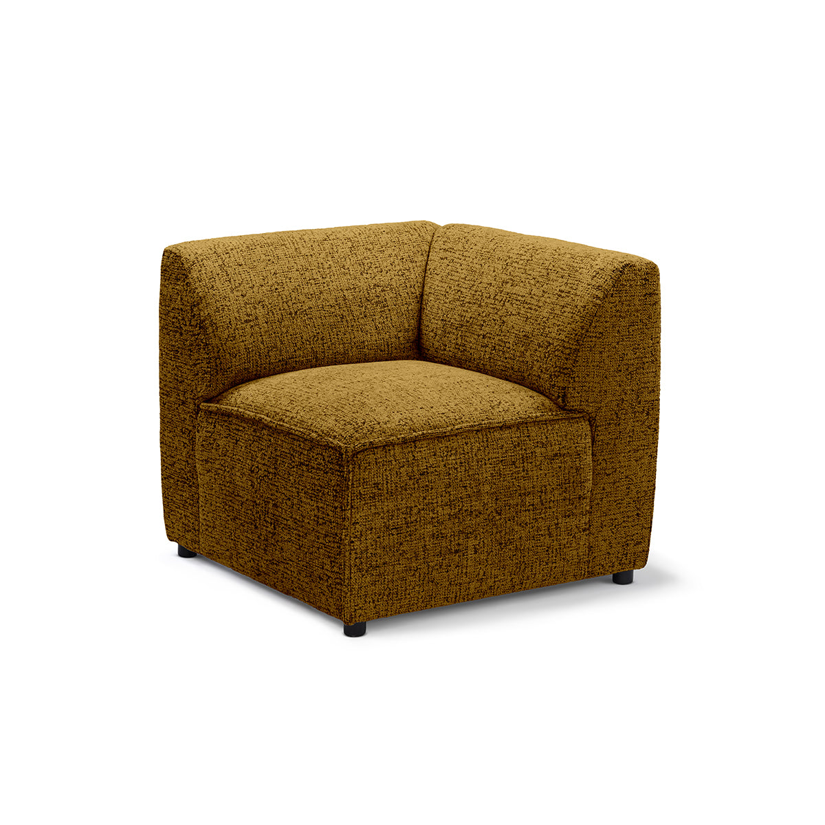 BRICK Modular Sofa Module M Left – Golden Oak (BELLA 45)