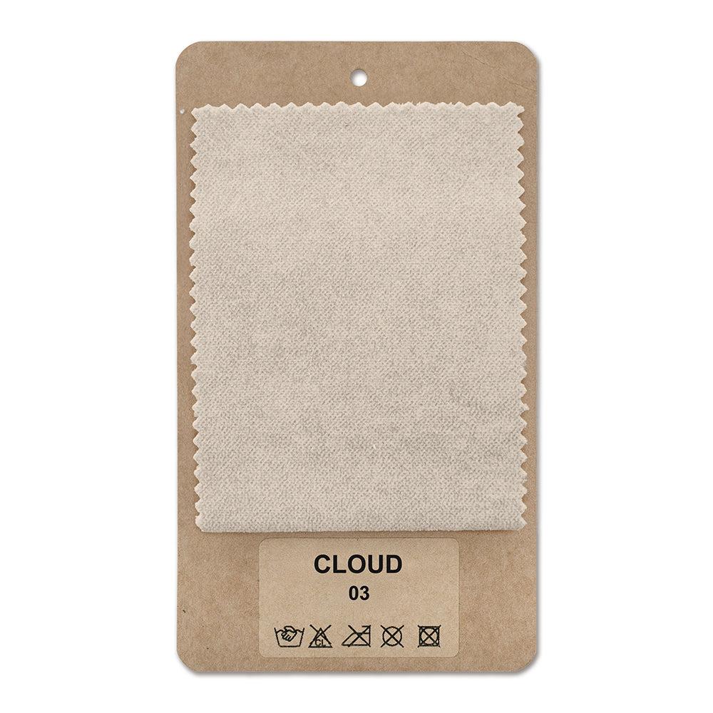 Fabric sample Cloud Sand Parchment (CLOUD 03)