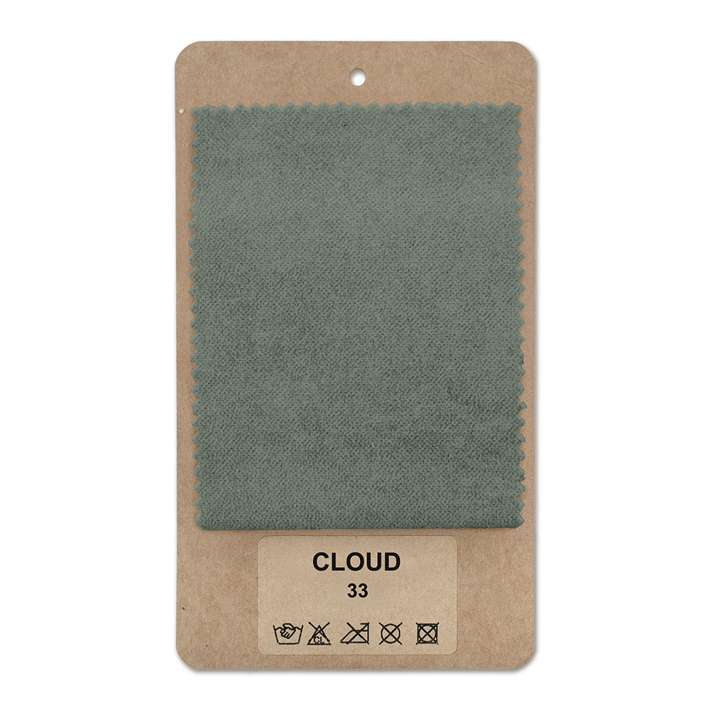 Fabric sample Cloud Dark Eucalyptus (CLOUD 33)