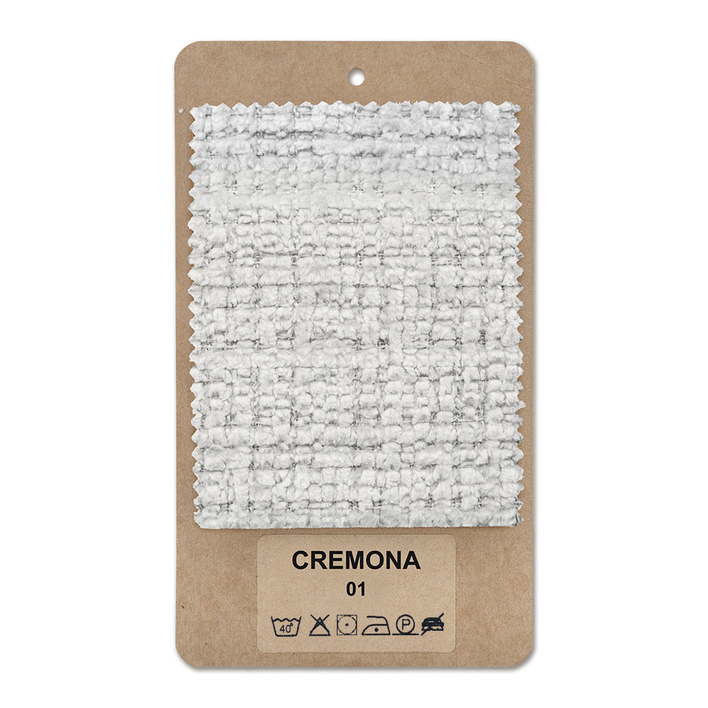 Fabric sample CREMONA Porcelain Matte (CREMONA 01)
