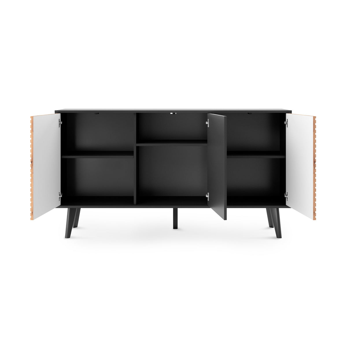 Komoda Las z drzwiami 154x83 w stylu industrialnym – zdjęcie 4