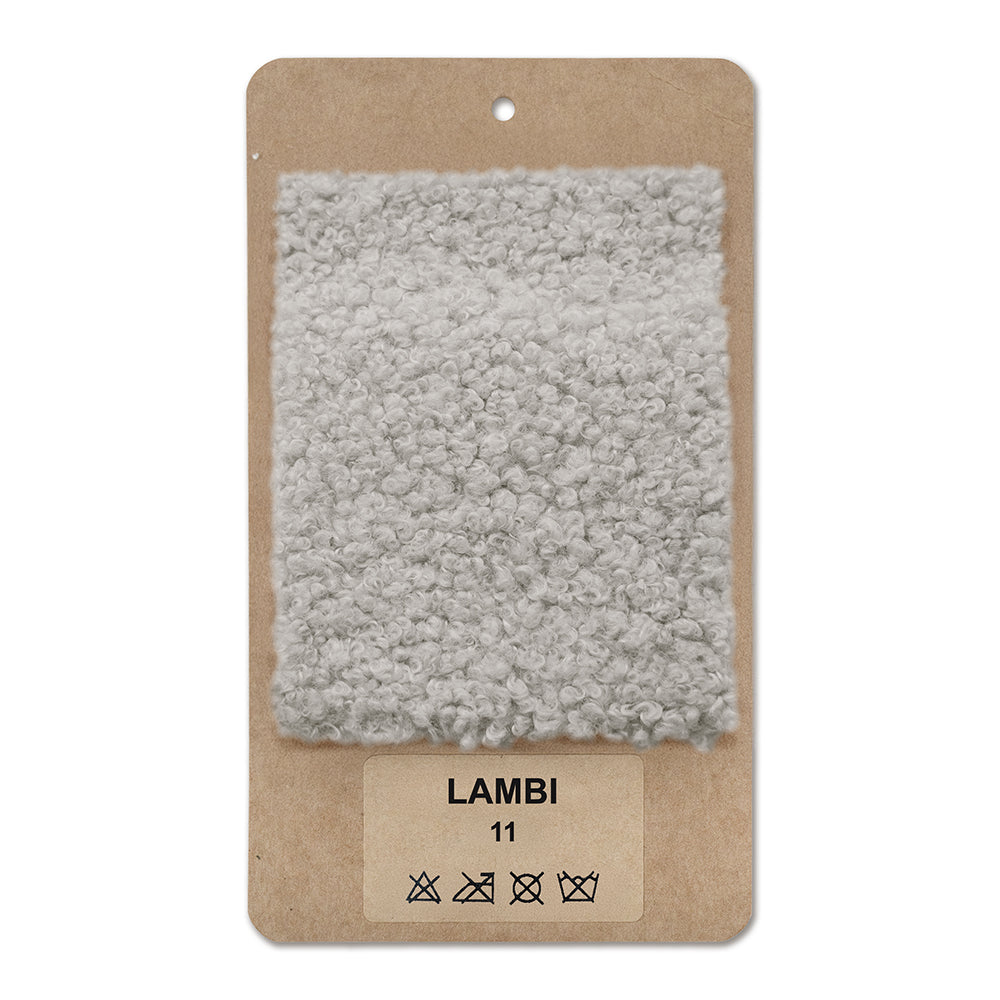Fabric sample LAMBI Ash Glow (LAMBI 11)