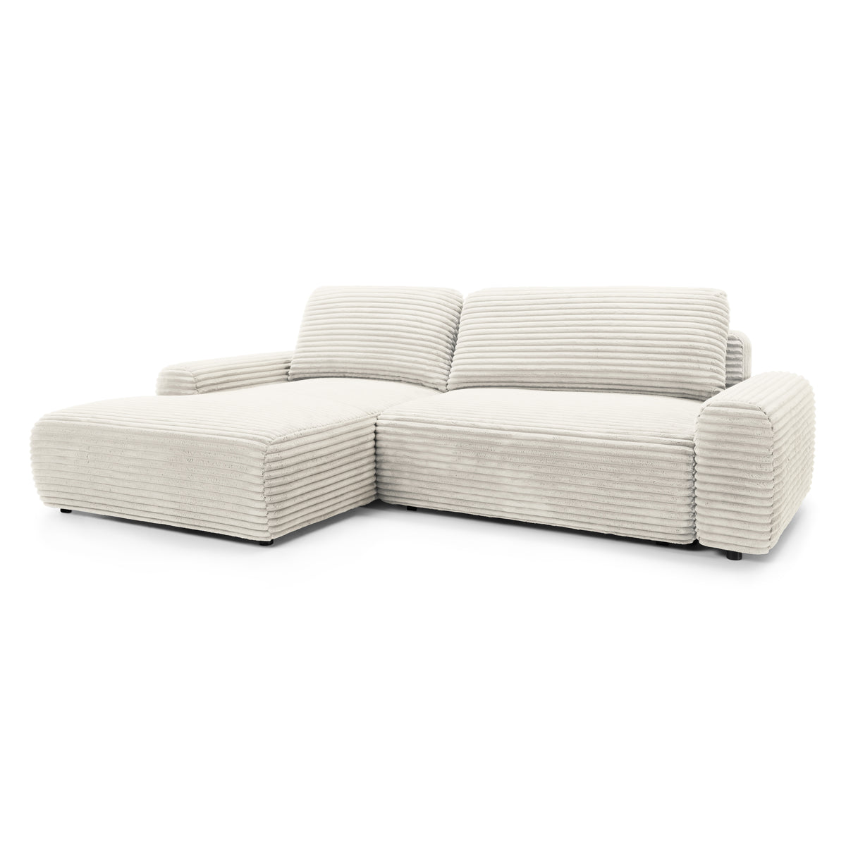 Dori Corner Sofa Bed with Storage 125x200, Modern Style – photo 26