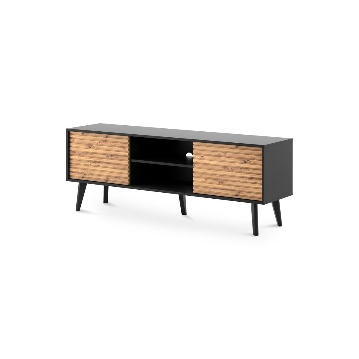 Las TV Unit / TV Stand 154x56, Loft Style – main photo | Pillovely