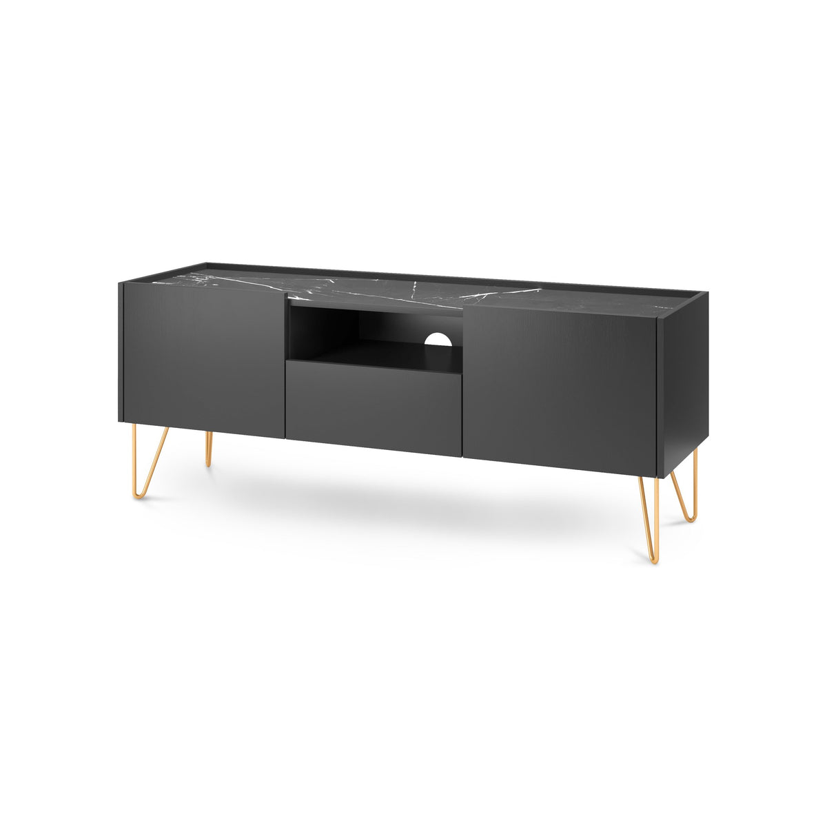 Ballada TV Unit / TV Stand 144x55, Glamour Style – main photo | Pillovely
