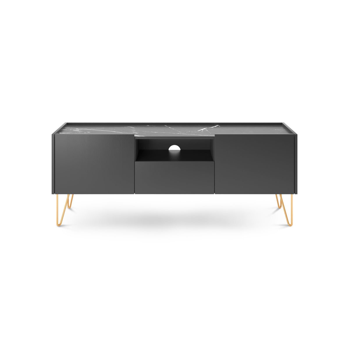 Meuble TV Ballada 144x55 de style glamour - photo 3