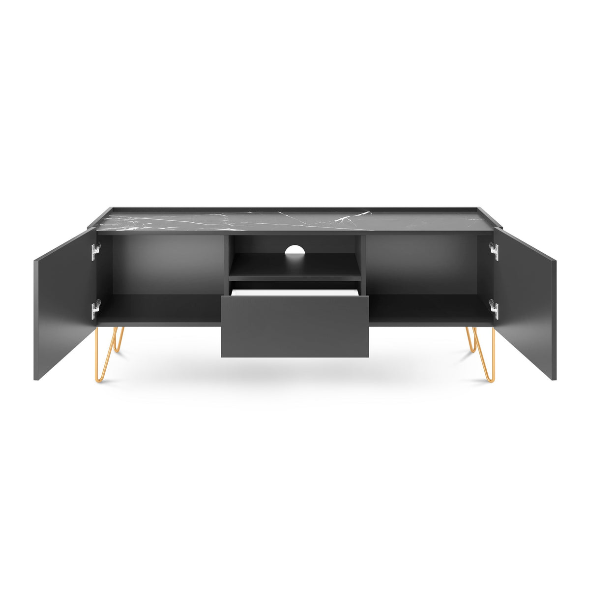 Meuble TV Ballada 144x55 de style glamour – photo 4