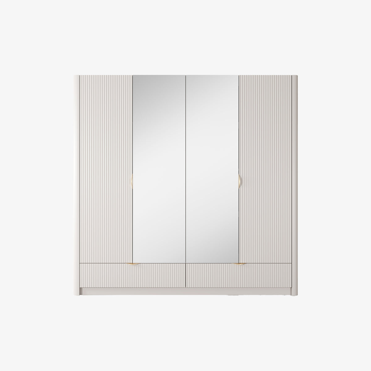 Szafa 4-drzwiowa 213x208 cm Laanti