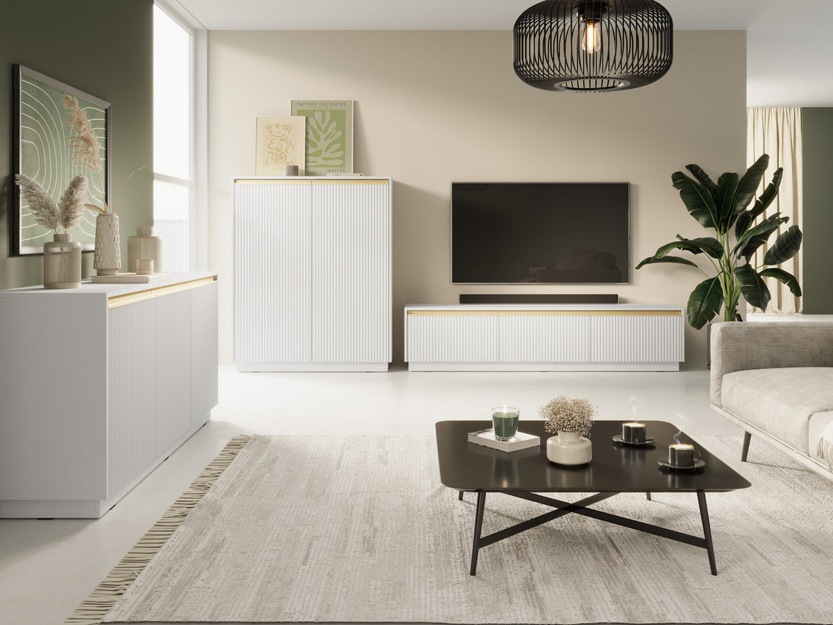 Komoda Westa 154x72 w stylu nowoczesnym – w aranżacji wnętrza