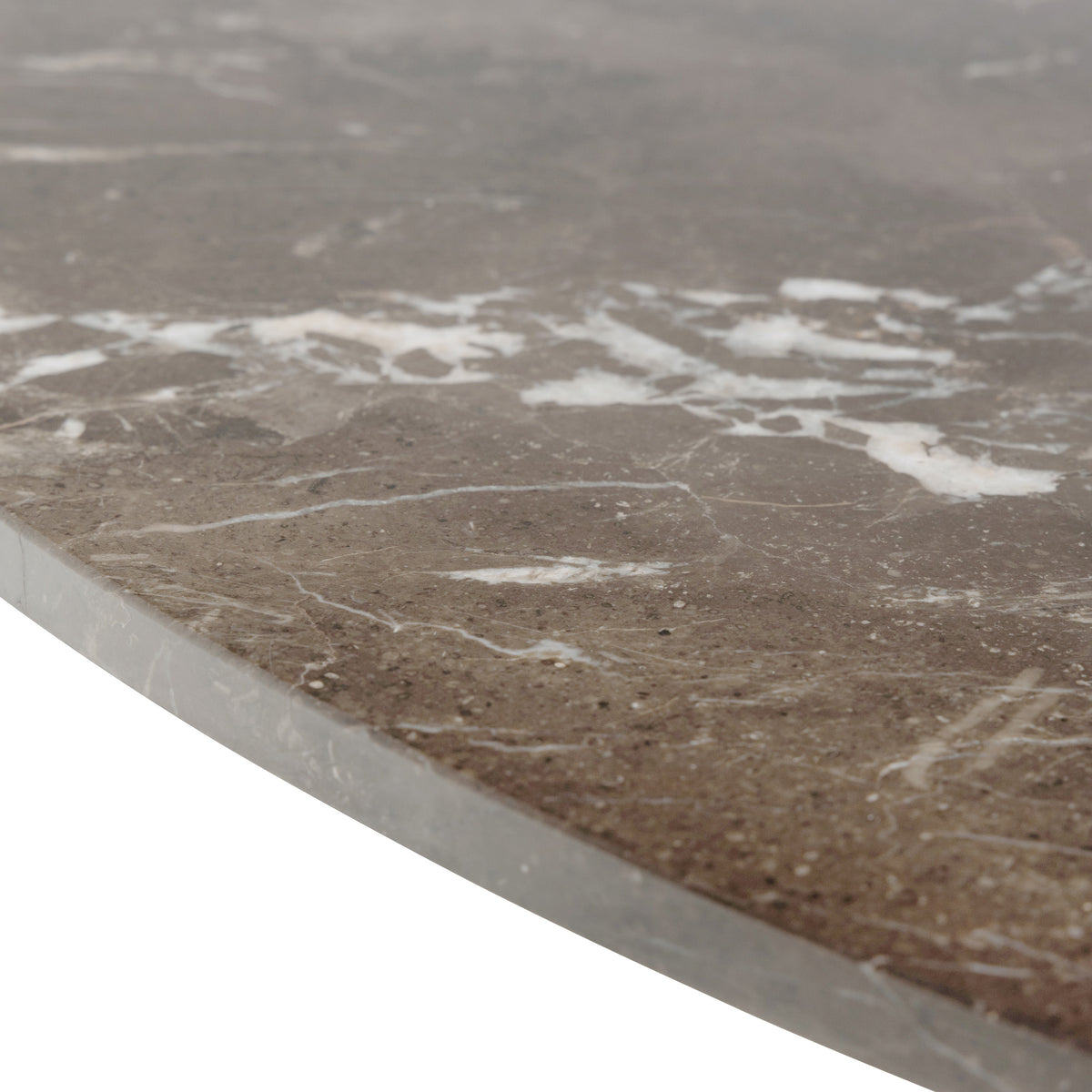 Morial Round Dining Table 120x76 cm, Elegant Style – close-up of details and texture