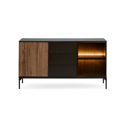 Lampy Sideboard with Drawers and Doors 154x83, Loft Style – front view
