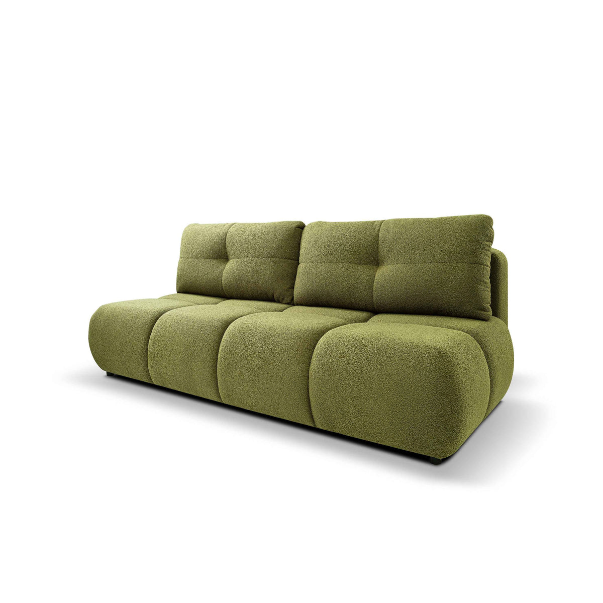 Milorya 3 Seater Sofa Bed 142x200, Soft Minimalism Style
