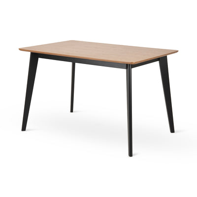 Stół Krel do jadalni 120x80 w stylu skandynawskim – widok pod kątem | Pillovely