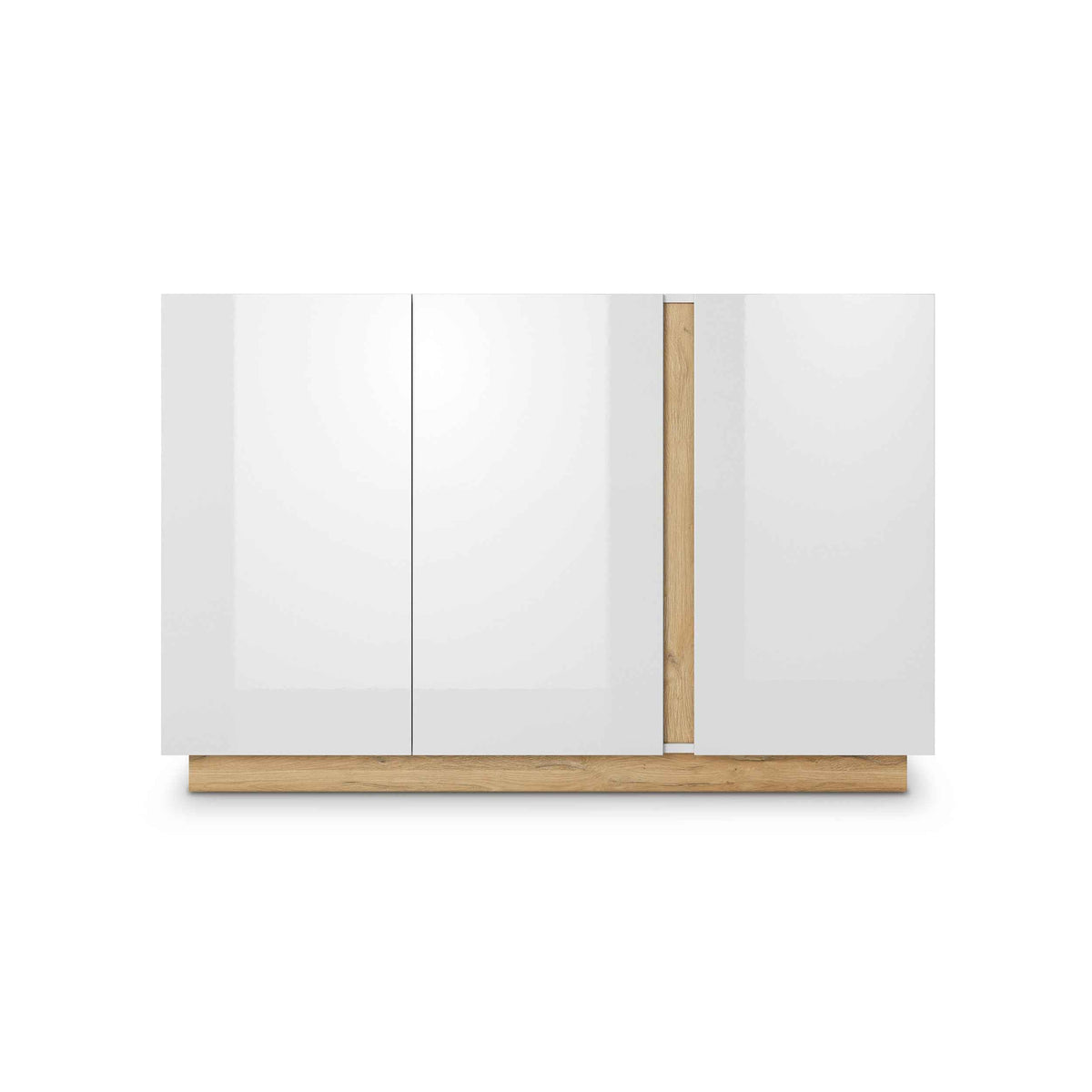 Komoda Armelia z drzwiami 138x91 w stylu nowoczesnym – widok z przodu