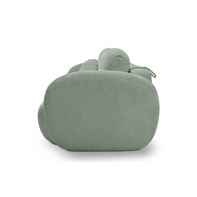 Olemo Sofa Bed 142x200, Modern Style, Abriamo Fabric – side view