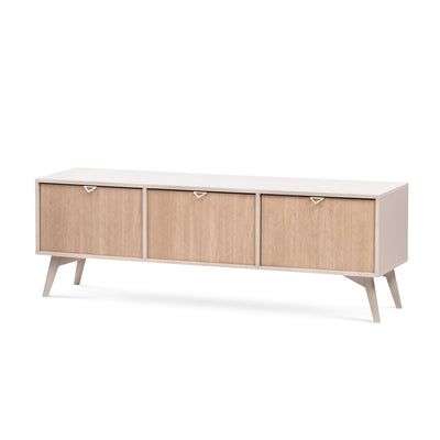 Mandala TV Unit 158x52, Boho Style – Sand Beige