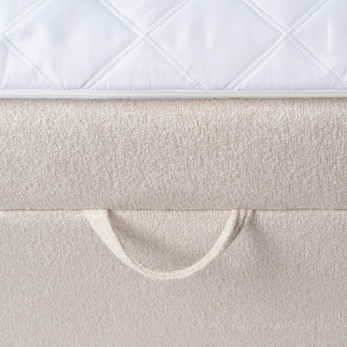 Stavy Continental Divan Bed with Topper and Storage, Scandinavian Style