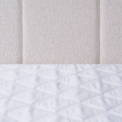 Stavy Continental Divan Bed with Topper and Storage, Scandinavian Style