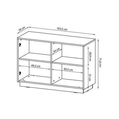 Westa Sideboard 104x72, Modern Style – photo 12