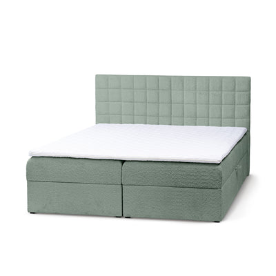 Laky Continental Divan Bed with Topper and Storage, Modern Style – Rocky Shore (ABRIAMO 10), 200