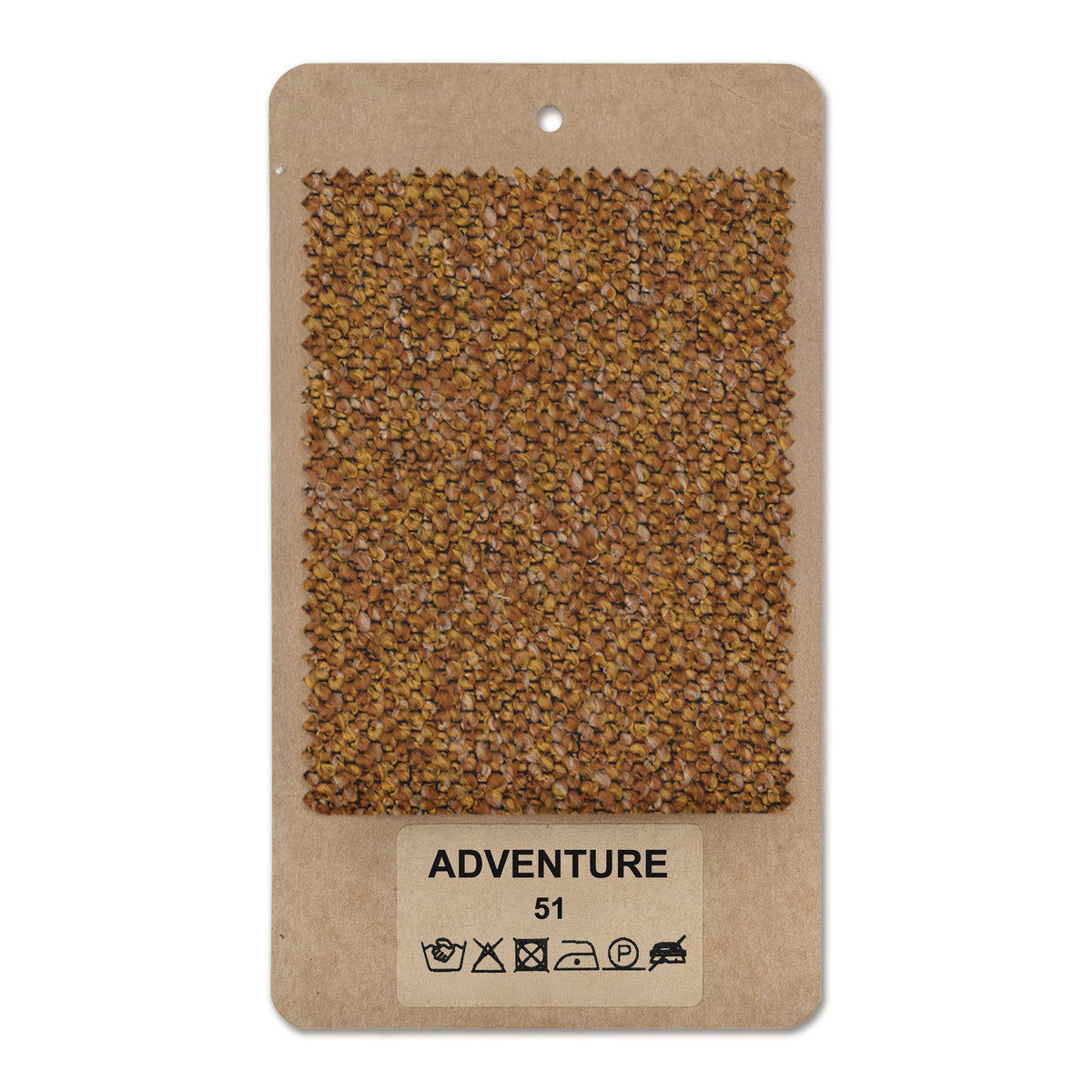 Fabric sample ADVENTURE Desert Brown (ADVENTURE 51)