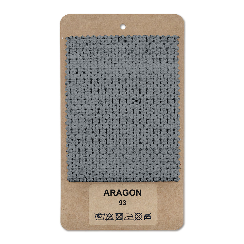 Fabric sample ARAGON Dark Ash (ARAGON 93)